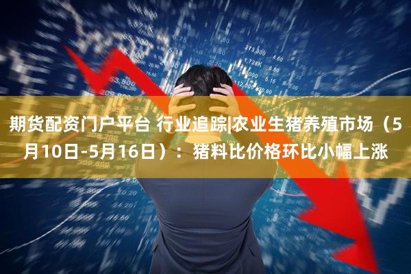 期货配资门户平台 行业追踪|农业生猪养殖市场（5月10日-5月16日）：猪料比价格环比小幅上涨